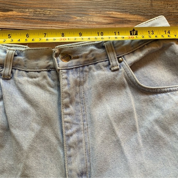 Vintage 80’s/90’s Women’s Palmetto’s Faded High Waisted Jeans Size 14 - Picture 10 of 12